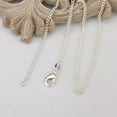 thumbnail image 2 of Esho Sterling Silver Necklace Neck Chain 16/18/20/22/24inch Gift, 2 of 5