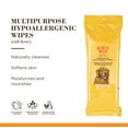 thumbnail image 3 of Burt's Bees Natural Pet Care Multipurpose Dog Wipes with Honey, 3 of 4
