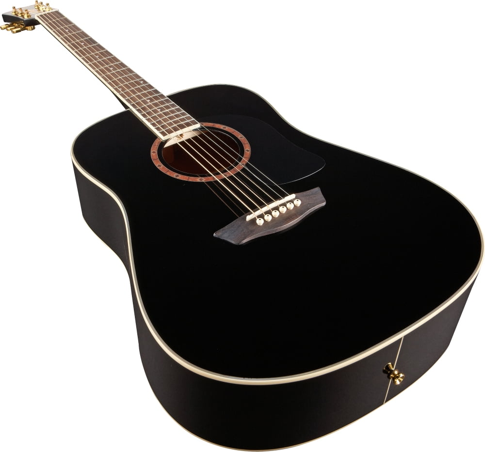 Washburn wd100dl dreadnought mahogany acoustic guitar hotsell