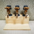 thumbnail image 3 of Cateissary Dispensador de alcohol, soportes simples para dispensación de cerveza, dispensadores de bebidas para Bar en casa, restaurante, soporte Barra de herramientas Salida triple, 3 of 6