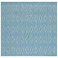 thumbnail image 2 of Safavieh Courtyard Teodor Geometric Indoor/Outdoor Area Rug, Aqua, 5'3" x 5'3" Square, 2 of 14