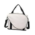 thumbnail image 4 of Bolsa para raquetas de tenis, bolsa de gimnasio, bolsa portátil para transportar raquetas, bolsa para raquetas de bádminton Blanco, 4 of 8