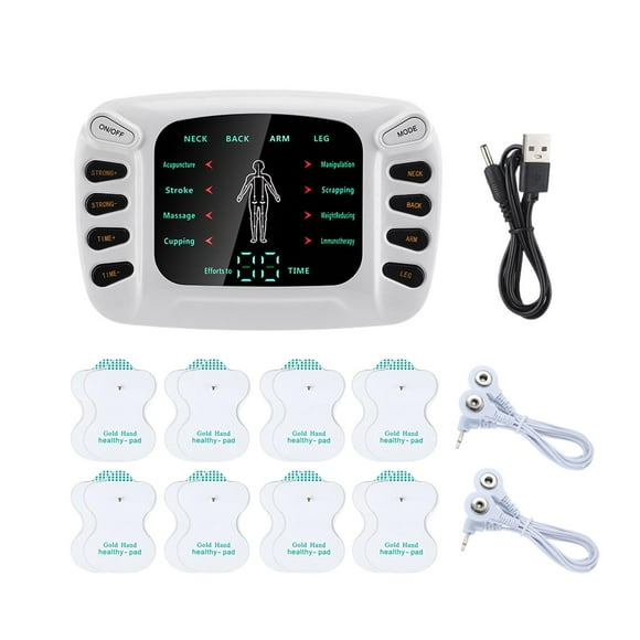 masajeador eléctrico,Masajeador eléctrico electrónico de 8 modos,Máquina masajeadora electrónica masajeador muscular,Función de temporizador de frecuencia media de múltiples modos,Hombro