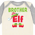 thumbnail image 4 of Inktastic Christmas Brother Elf Boys Long Sleeve Baby Bodysuit, 4 of 5
