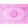 thumbnail image 1 of Ahgly Company Indoor Rectangle Medallion Pink Traditional Area Rugs, 8' x 10', 1 of 4