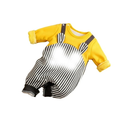 

Round Neck Tee Long Sleeve Multicolor Baby Jumpsuits (Baby s)