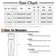 thumbnail image 3 of Fall Linen Pant Sets Women 2 Piece Outfits Two Piece Lounge Sets for Women Maternity Women'S Spring/Summer Solid One-Line Shoulder Ruffled Short Sleeve Floor-Length Pocket Pantsuit, 3 of 6