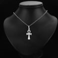 thumbnail image 4 of 14KW Ankh Cross Religious Pendant | White Gold Charm Pendant for Necklace Chain | Jewelry Gift for Men Women | 21 x 10 MM | 0.5 grams, 4 of 9