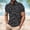 Tops-A576Black, variant on Gamivast Mens Short Sleeve Shirts Coconut Tree Flower Print Aloha Shirts Soft Stretchy Golf Shirts Turn Down Collar Beach Party Holiday Travel
