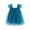 Blue, variant on Rhuody Girls Dress 3-4 Years Sleeveless Solid Color Sundress Round Neck Weekend Dresses Summer Beauty Daily Wear Grey