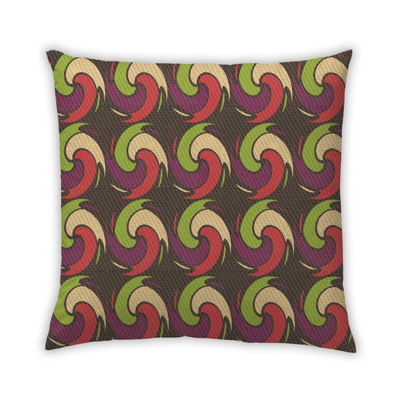 Ahgly Company Indoor Square Contemporary Throw Pillow, 18 inch by 18 inch