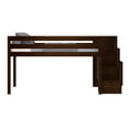 thumbnail image 3 of JACKPOT Contemporary Solid Wood Low Loft Twin Bed with 3 Step Stairway in Cherry, 3 of 6