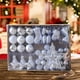thumbnail image 1 of Juego de 47 piezas de adornos para Navidad BLESIY Decoración navideña surtida Plateado, 1 of 8