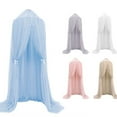 thumbnail image 2 of Tienda de campaña con forma de cúpula de corona, mosquitera, mosquitera, tienda de campaña de malla de 7 capas, decoración para habitación de niños, 2 of 6