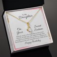 thumbnail image 3 of To My Daughter Nobody Can Give to the World Alluring Ribbon Necklace Message Card, 3 of 20