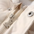 thumbnail image 5 of Mercatoo Baby Snowsuit Fall Rompe1 Fleece Long Sleeve Footed Winter Puffer Suit Cartoo1 Cute Gloves Warm Newborn 2 Piece Outfit, 5 of 8