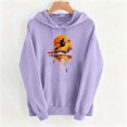 thumbnail image 4 of Ynynloco Halloween Slouchy Hoodies Sweatshirt for Women Casual Long Sleeve Pullover Tops with Pocket Ideal Thanksgiving Season Gift, 4 of 5