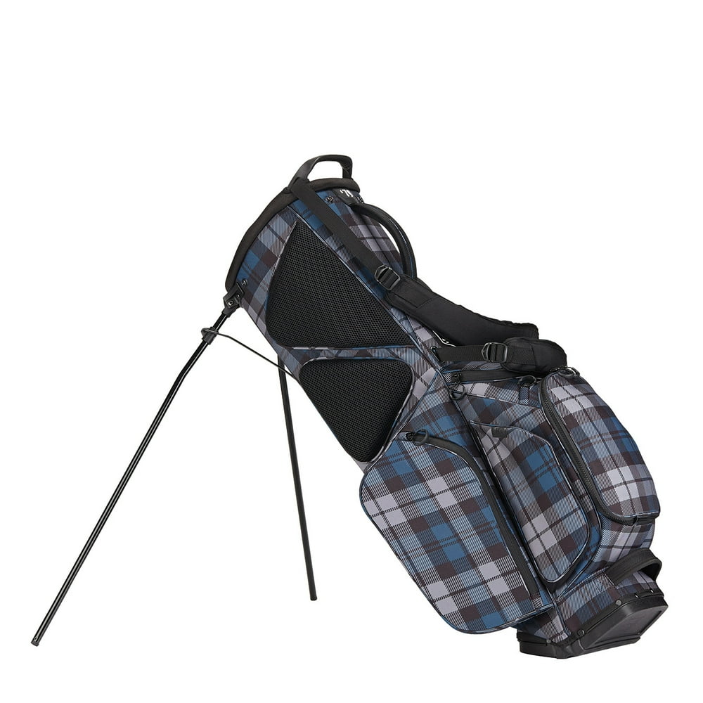TaylorMade FlexTech Lifestyle Golf Stand Bag (Green Plaid) Walmart