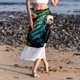 thumbnail image 6 of Pangolin Stylish Chiffon Summer Beach Dress - Women's Fashionable Polyester Strap Sun Dress, 6 of 6