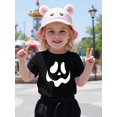 thumbnail image 1 of Halloween T-shirt - Pumpkin Design, Short Sleeve, Round Neck, Casual Summer Top, Playful Accessories, Festive Attire | Playful Design | Comfortable Fit, Halloween Costumes, 1 of 6