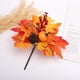 thumbnail image 1 of Hojas de arce artificiales de plástico, con de calabaza, manualidades, decoración de Halloween, de Acción de Gracias, Soledad Hojas de arce, 1 of 8