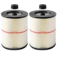 thumbnail image 1 of Filtro para aspiradora Craftsman Shop Vac 17816 9-17816, paquete de 2, 1 of 7