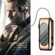 thumbnail image 4 of Auriculares de solapa Bluetooth 5.2 con cancelación de ruido manos libres para correr y gimnasio, color dorado Oro, 4 of 9