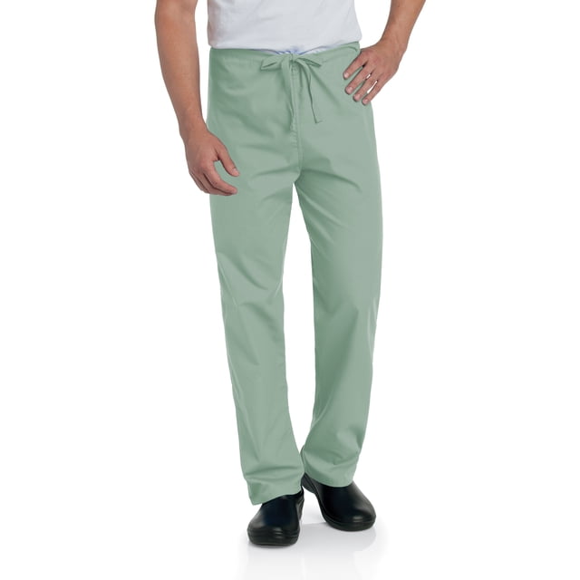 Landau Essentials Pantalon de Sarrau Réversible pour Hommes et Femmes : Unisexe, Coupe Classique Décontractée, Sarraus Médicaux à Cordon 7602