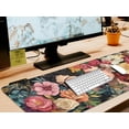 thumbnail image 2 of Mount Fuji Large Mouse Pad, Cherry Blossom Landscape Mousepad, Mountain Desk Mat for Office & Home, Floral Keyboard Mat with Seamed Edges, Waterproof Non-Slip, 31.5 X 11.8 Inch, 3mm Thick, 2 of 5