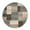 Grey, variant on 5 ft. Patchwork Power Loom Stain Resistant Round Area Rug - Grey - 5'