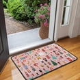 thumbnail image 2 of Pink Christmas Nutcracker Pattern Door Rugs,Washable Non Slip Door Mats Indoor,Decorative Door Mats,Entry Mat Indoor for Entrance,Bedroom,Kitchen,Bathroom,30"x17", 2 of 6