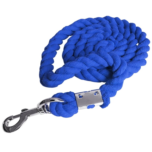 7829 Horse Leading Rope Strong Cord Equestrian Rein Halters Heavy Duty Cotton Leading Rope for Horses and Livestock