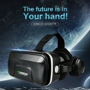 VR Headset for Phone, 3D Virtual Reality Headset with Remote Control for VR Games&3D Movie, VR Glasses with Adjustable Pupil Distance VR Goggles Virtual Reality Headset, Fits 4.7-7.2 Devices