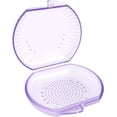 thumbnail image 1 of Retainer Case, ARGOMAX Aligner Case, Braces Box, 1 Piece Orthodontic Box (Purple)., 1 of 6