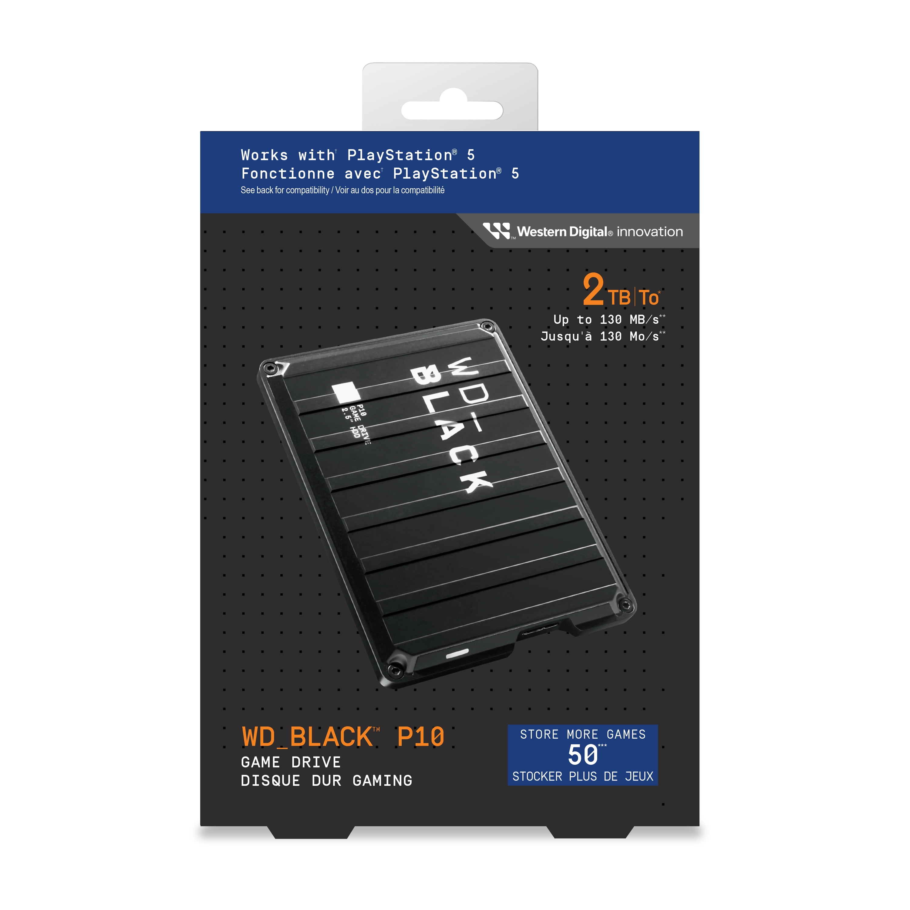 WD_Black 2TB P10 External Game Drive - WDBA2W0020BBK-WEW1 