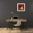 thumbnail image 3 of Grey, Jace 26x26 White Modern Wood Framed Museum Art Print Titled - Fashion Is Love, 3 of 4