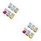 thumbnail image 4 of Vogacara 1 Pair Color Random Studying Soundproof Ear Sleep Earplugs Insulation Portable Anti-noise Earplug Household Protection Color aleatorio 2piezas, 4 of 6
