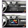thumbnail image 4 of RoverOne 4+64GB Car Stereo CarPlay GPS Navigation Bluetooth for Mercedes Benz Smart Fortwo 2 2011-2015 Touch Screen Player, 4 of 8