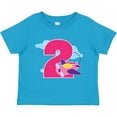 thumbnail image 3 of Inktastic 2nd Birthday Airplane Girls Pilot 2 Year Old Girls Toddler T-Shirt, 3 of 5