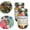 2jar, variant on CELNNCOE Bible Verses in a Jar,Bible Verses Jar for Emotions and Feelings,Prayer Request Cards Christian Bible Gifts,Church Gift or Thank-you, Best Christian Bible Gifts, Church Gift or Thank-you,2PCS