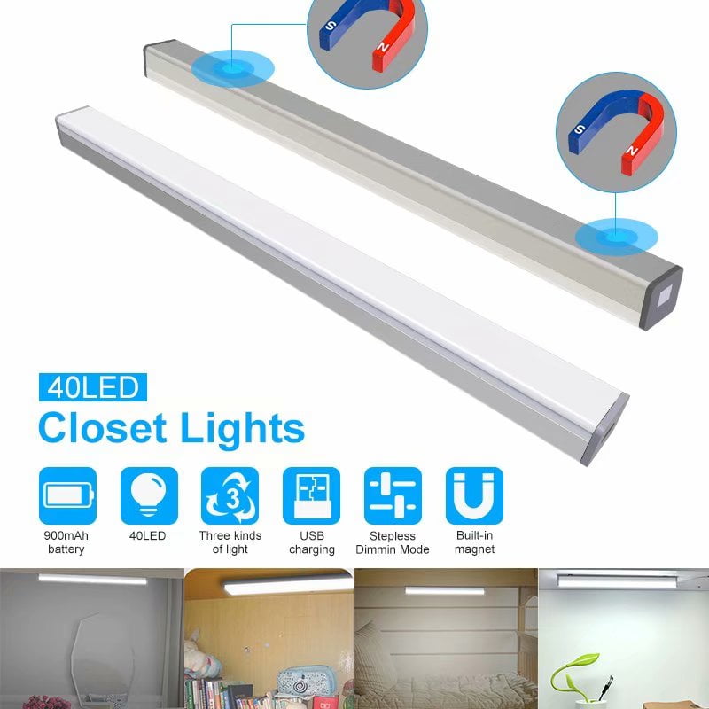 VicTsing 1Pcs 40 LED Closet Lights Under Lights USB