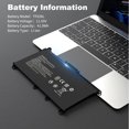 thumbnail image 2 of Batería para laptop Gihebac TF03XL 41.9Wh 11.55V Li-ion, 2 of 7