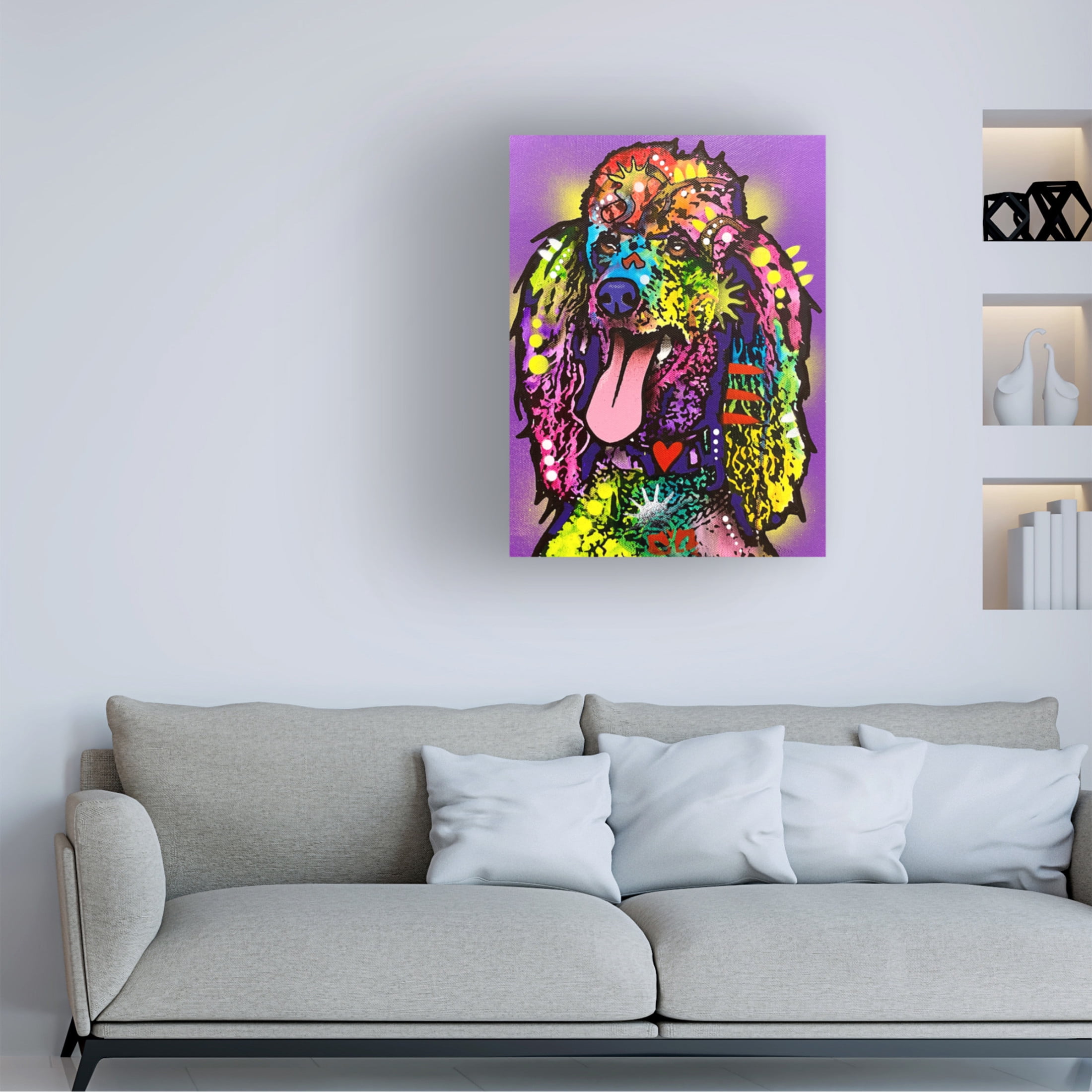 Canvas Wall Art - Dean Russo 'Oh Heck Yeah' Wall Art for Living Room, Bedroom, or Office Décor by Trademark Fine Art - 18 x 24 Inches