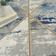 thumbnail image 6 of Nourison Elation Grey/Multi 5'3" x 7'3" Area Rug, Geometric, Modern, Bed Room, Living Room, Dining Room, Kitchen, Easy Cleaning, Non Shedding,, 6 of 8
