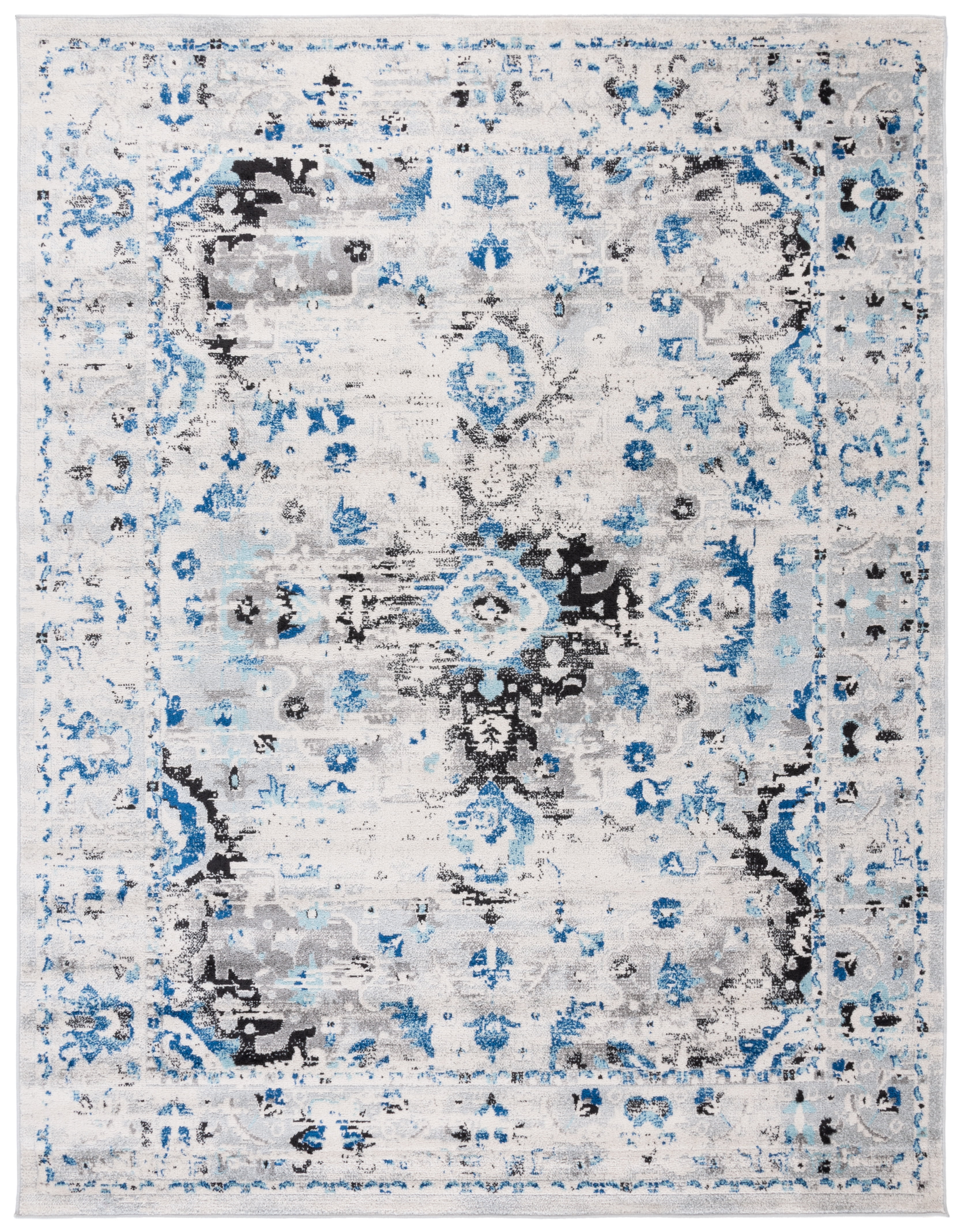 Safavieh Madison Caden Oriental Area Rug, Ivory/Blue, 8' x 10'