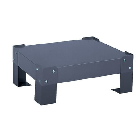 Durham Leg - Durham 304-95-5.75/LEG Gray Steel Base For Large Slide Racks, 20-5/8