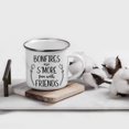 thumbnail image 2 of Koyal Wholesale Fall Autumn Season 11oz. Stainless Steel Campfire Coffee Mug , Bonfires Are S'more Fun With Friends, 2 of 5