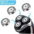 thumbnail image 4 of fastboy 6 Pcs Tête de Rasoir Électrique Poils du Visage Têtes de Tondeuse à Barbe Accessoires de Réparation et d'Entretien Pièces de Rechange pour Philips, 4 of 7