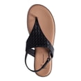 thumbnail image 2 of Time and Tru Women's Hooded Flat Thong Sandals, Wide Width Available, 2 of 6
