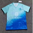 thumbnail image 1 of 2526 Morocco Light Blue Round Football Jersey, 1 of 2
